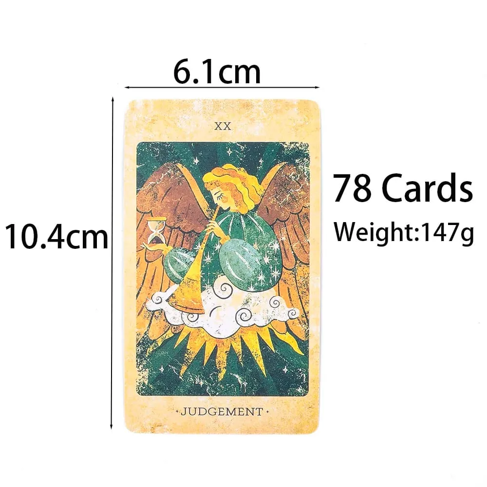 The Solar Kingdom Tarot Deck 78 Card Oracle Set English Visions Divination Edition Deck Επιτραπέζια παιχνίδια 10,4x6,1cm — image 4