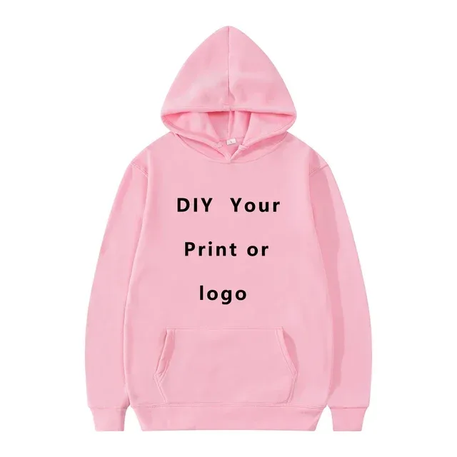 2024 homme femme décontracté personnalisé imprimé texte sweat à capuche bricolage Logo personnalisé personnalisé sweat à capuche personnalisé texte Logo sweat