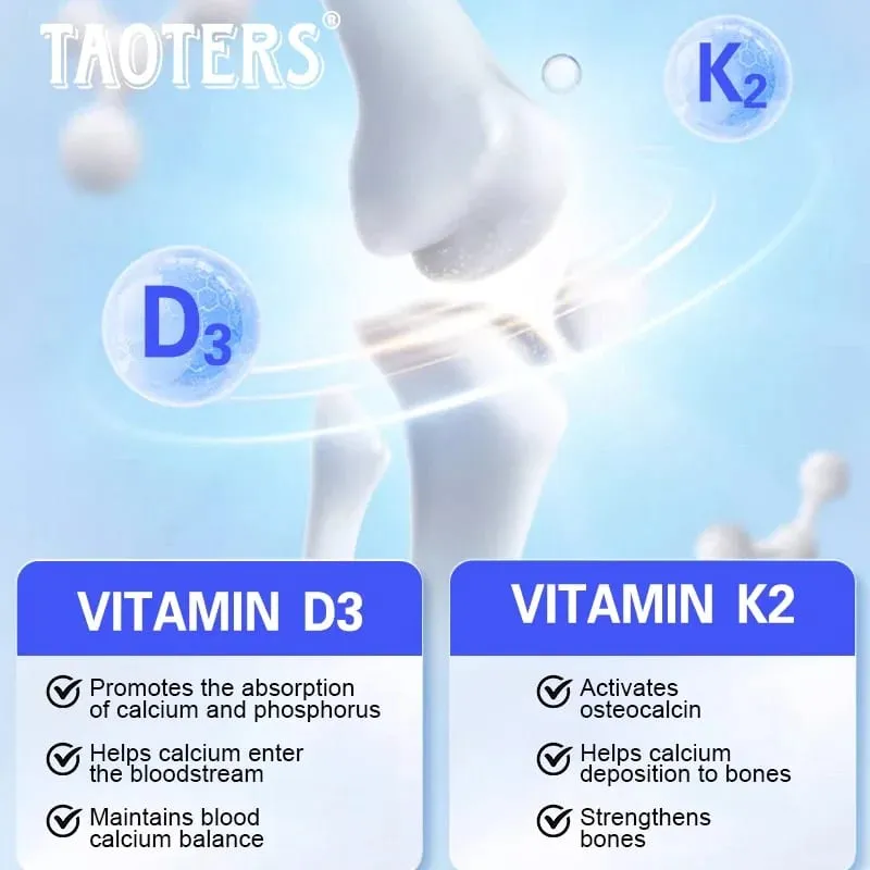 Vitamin D3 & K2 | Bone & Cardiovascular Health Support Immune System Support 120 Capsules — image 7