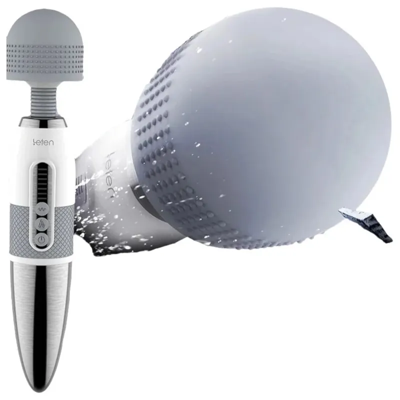 Leten 55mm Super Big Head Magic Wand Vibrator AV Stick Vibrators for Women Clitoris Body Massage Female Masturbator Sex Toys