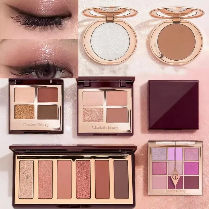 Charlotte Tilbury Hollywood Flawless Liquid Highlighter Moisturises Skin Luxury Palette Satin-matte Shimmer Metallic Finishes
