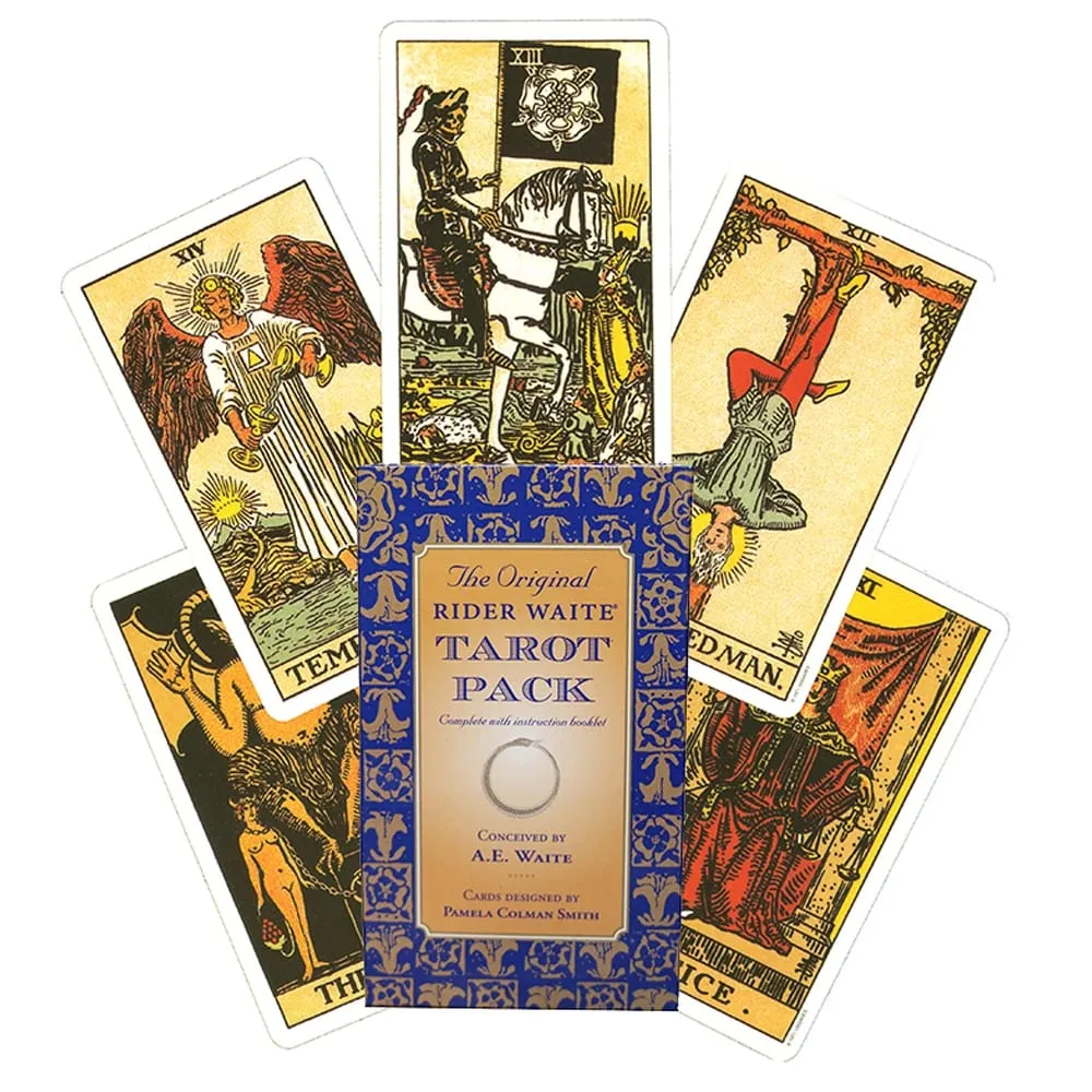 10,3*6cm Original Rider Waite Tarot Deck 78 Pcs Cards for Bbeginners Classic Edition — image 2