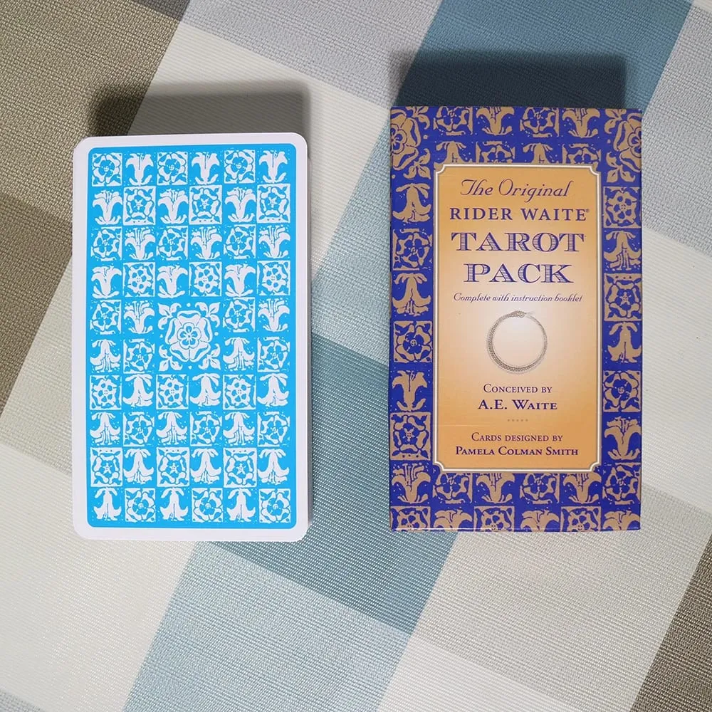 10,3*6cm Original Rider Waite Tarot Deck 78 Pcs Cards for Bbeginners Classic Edition — image 3