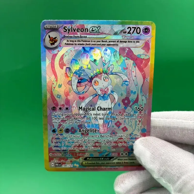 P Collection Cards Mew ex Umbreone Blastoise DIY Self Made Single Card Classic Game Cards Anime Gift Toy