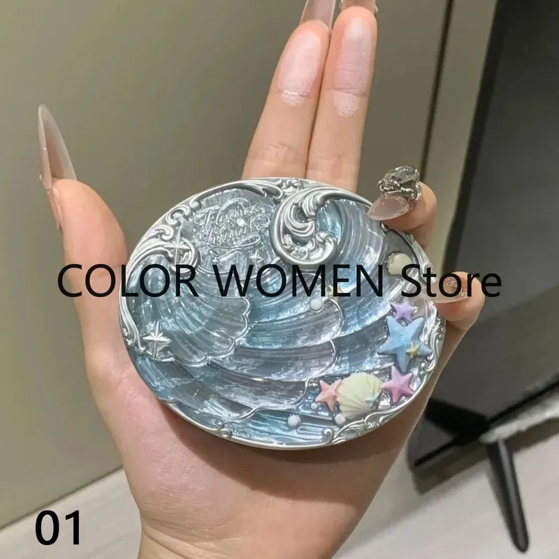 Flower Knows Shell Pearl Series Blush Lipstick Power Mystery Σετ μακιγιάζ Δώρο — image 4