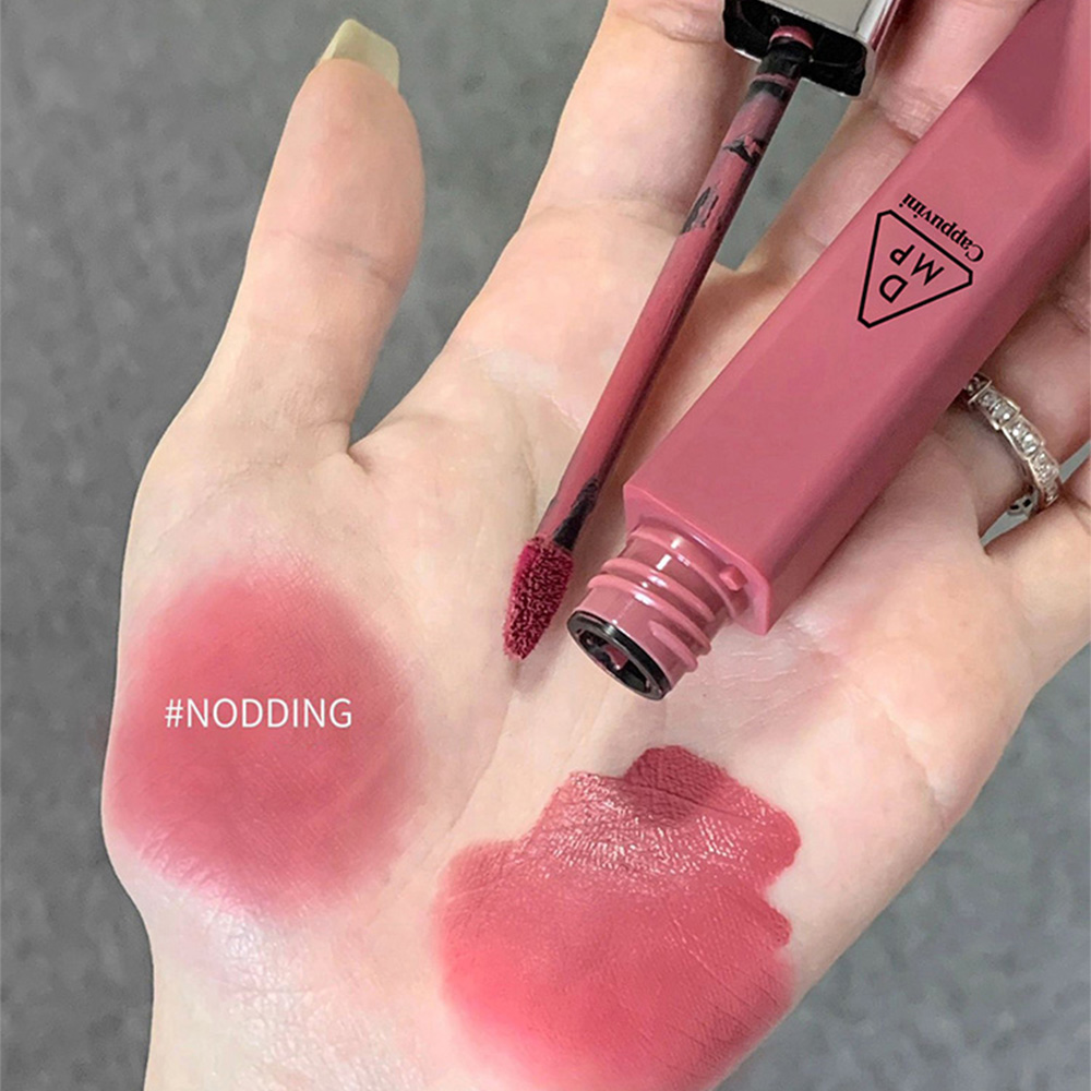 Cappuvini Matte Velvet Lip Glaze Moisturizing Smooth Long-Lasting Lipstick Makeup Lip Gloss — image 6