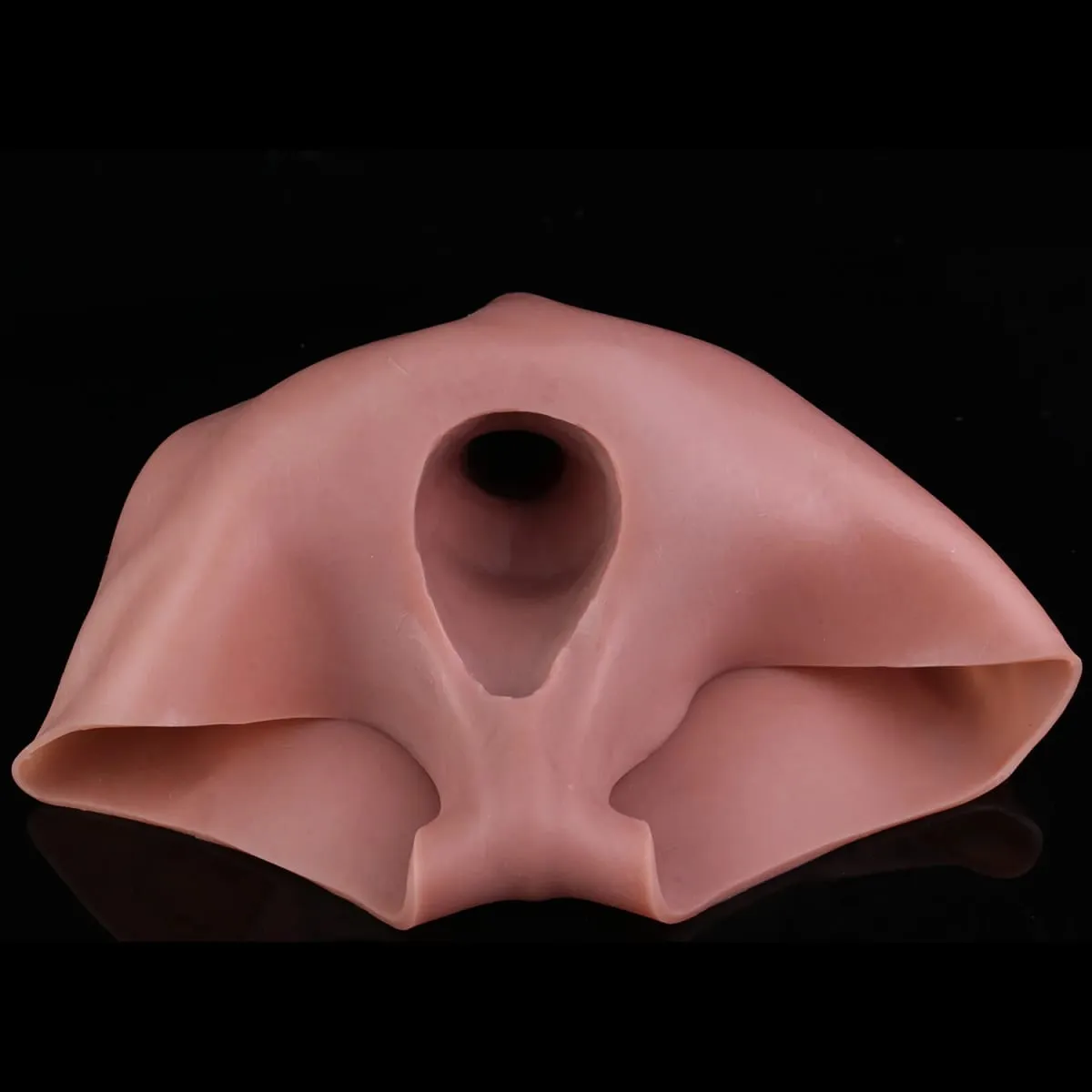 Thick Hollow Dildo Male Strap-On Huge Hollow Dildo Dick Extender Silicone Realistic Large Penis Sex Toy For Couples Sex