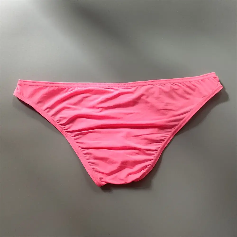 Ice Silk Underwear Men Pouch Underwear Male Elastic Belt Panties Sexy Plus Size Bikini Slips Hombre Seamless Lingerie — image 1