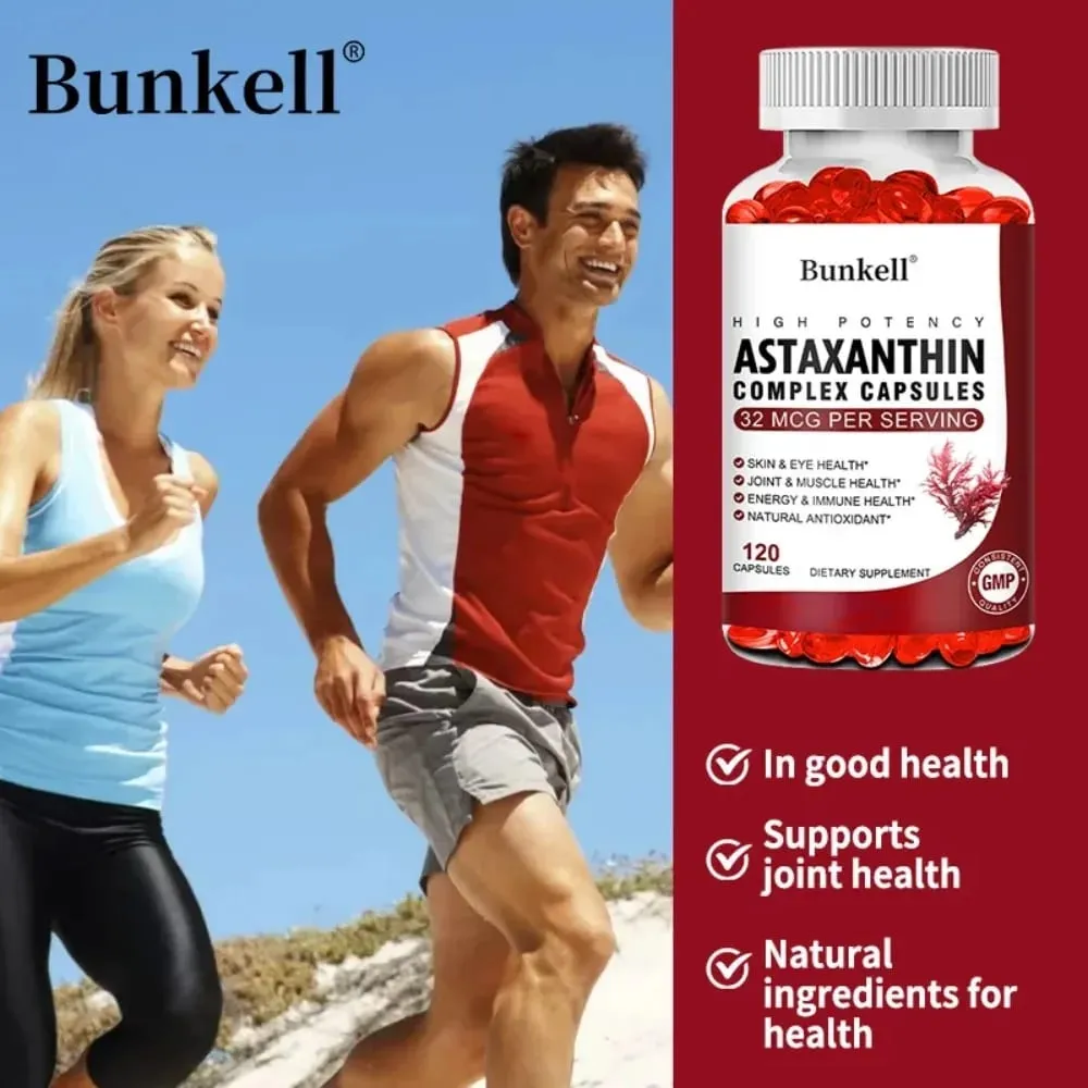 Astaxanthin Complex Capsules - with Fish Oil Antioxidant Supports Vision Eye and Skin Muscle Joint and Immune Health — image 5