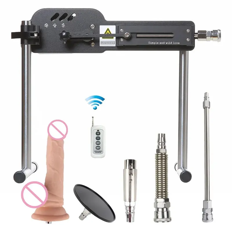 Upgrade Sex Machine with Remote Control Super Silent Ultra Adjustable Vac U Lock 30db 120W Love Machine with Free Big D