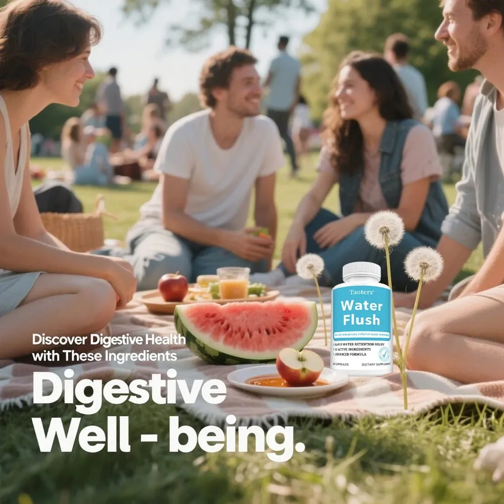 Vitamin B Supplement Dandelion Extract Diuretic and Laxative Helps with Edema Promotes Metabolism 120 Capsules — image 6