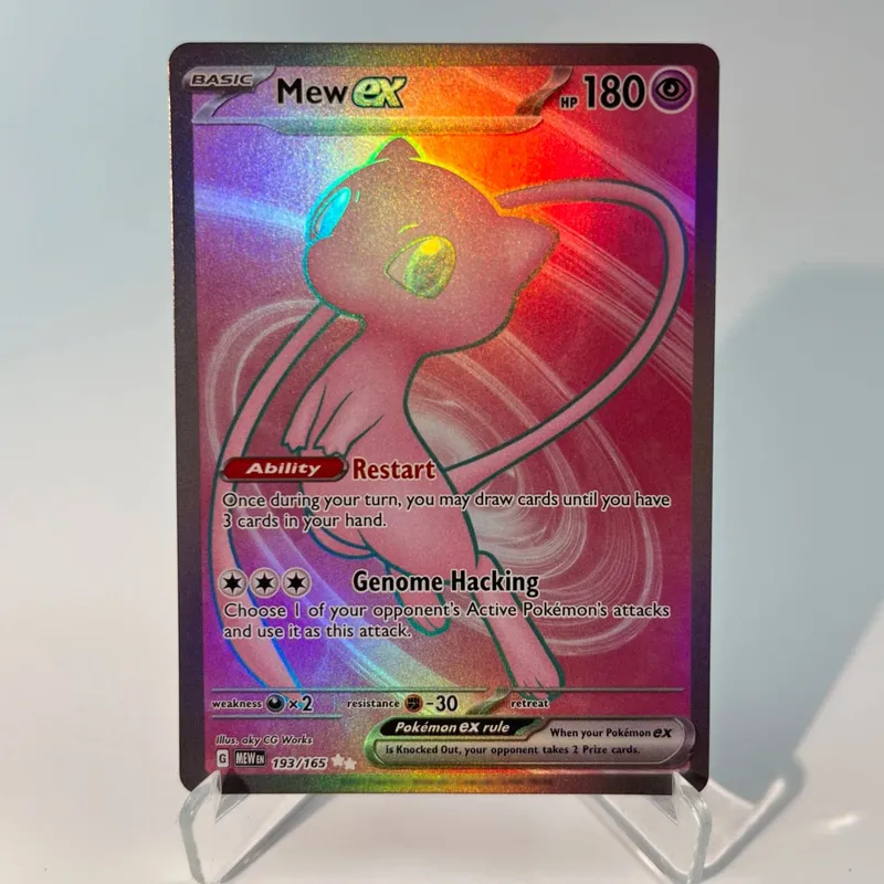 כרטיסי פוקימון 151 PKM PTCG3-D Bulbasaur Squirt Rainbow Gengar לשעבר Holographic Ex GX Rare Collection מתנות צעצועי קרב לתחביבים