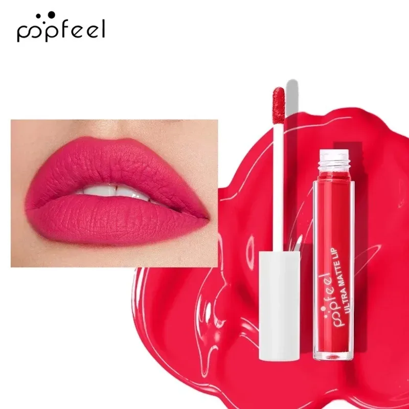 Punk Matte Zwarte Vloeibare Lipstick Waterdichte Langdurige Party Lipgloss Persoonlijk Fluwelen Naakt Lip Tint Halloween Lippen Make-up — image 12