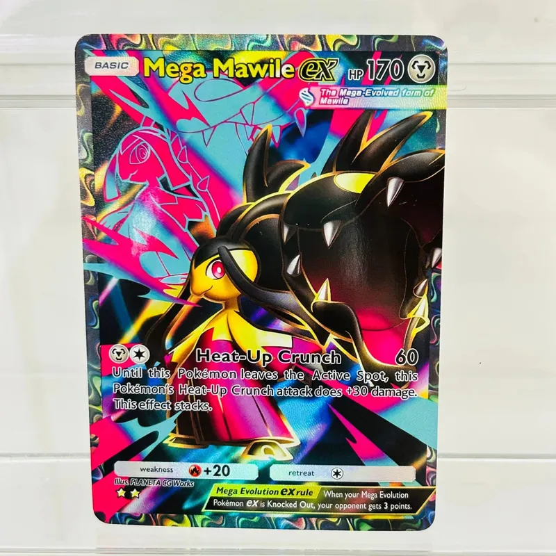 Mimikyu πρώην αγγλική έκδοση Συλλεκτική υφή DIY Foil Texture Nice Condition Premium Anime Collection Cards