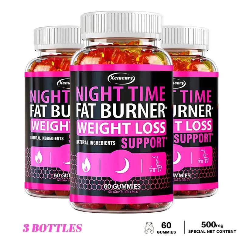 Nighttime Fat Burning Gummies - Fat Burning Metabolism Boosting Healthy Weight Management — image 10