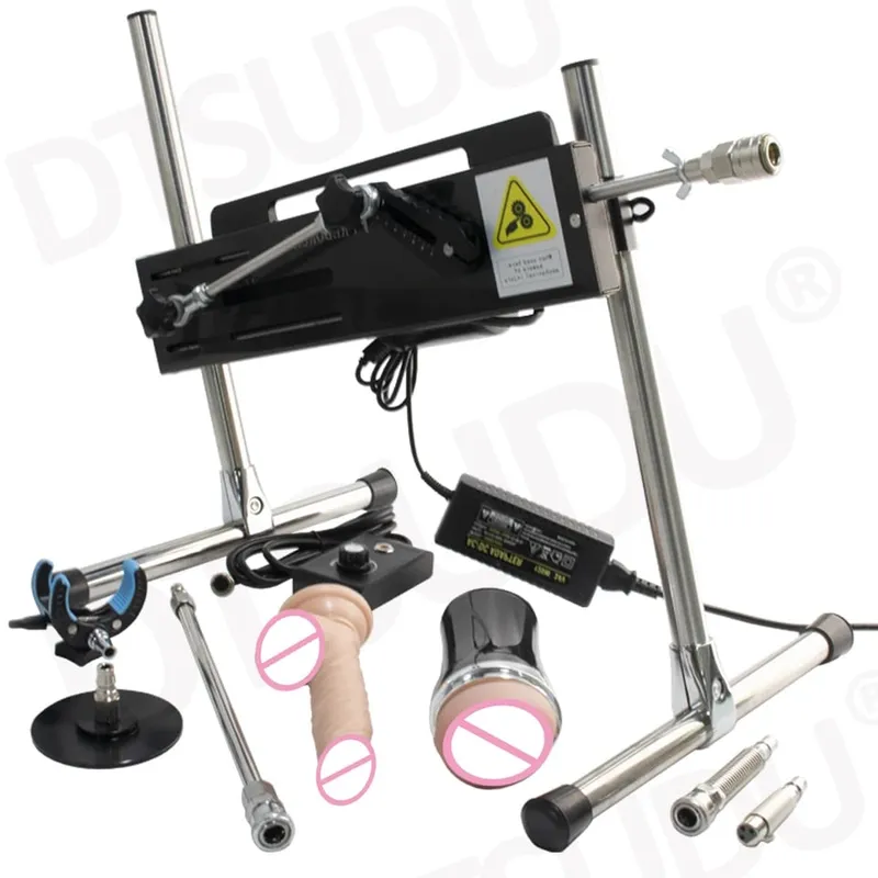 Dildo-120W Automatic Dildo Machine 3-15cm Super Silent Masturbation Dildo Sex Machine Adult Couple Sex Toy Female Male Sex Toy