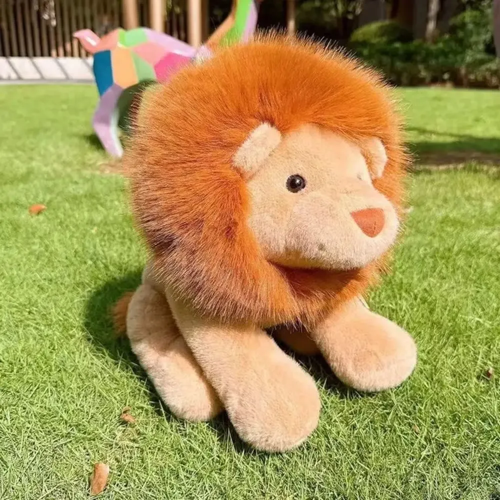 מתנה יצירתית רך אריה ממולא בעלי חיים כרית קטיפה חמוד 15.8 אינץ' ממולאים בפלאש תמיכה רגשית צעצועים ממולאים