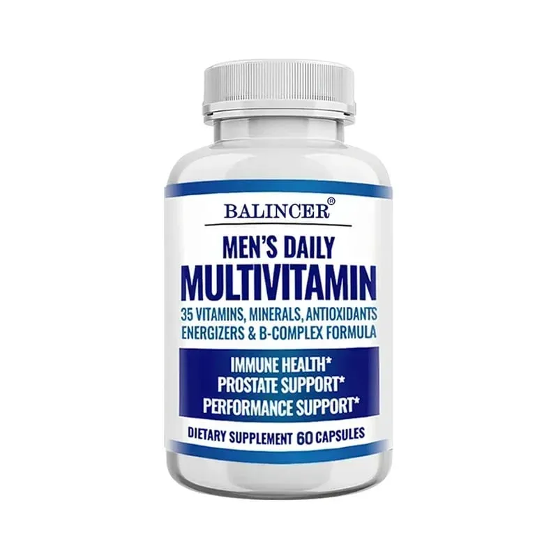 Multivitamin Supplement for Men – Provides Cognitive Brain Health Energy and Stamina and Muscle Mass