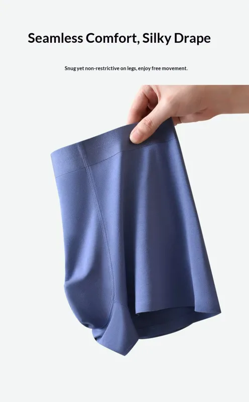 Seamless Men's Briefs Modal-Feel Men's Boxer Briefs Breathable Antibacterial Crotch Men's Boxer Shorts Men's Underwear Shorts — image 18