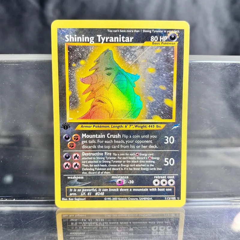 כרטיסי PKM הולוגרפיים בודדים Charizard EX Pikachu מהדורה 1 Neo Mewtwo PTCG כרטיסי פרוקסי אוסף כרטיסי קרב מתנות צעצועים — image 18