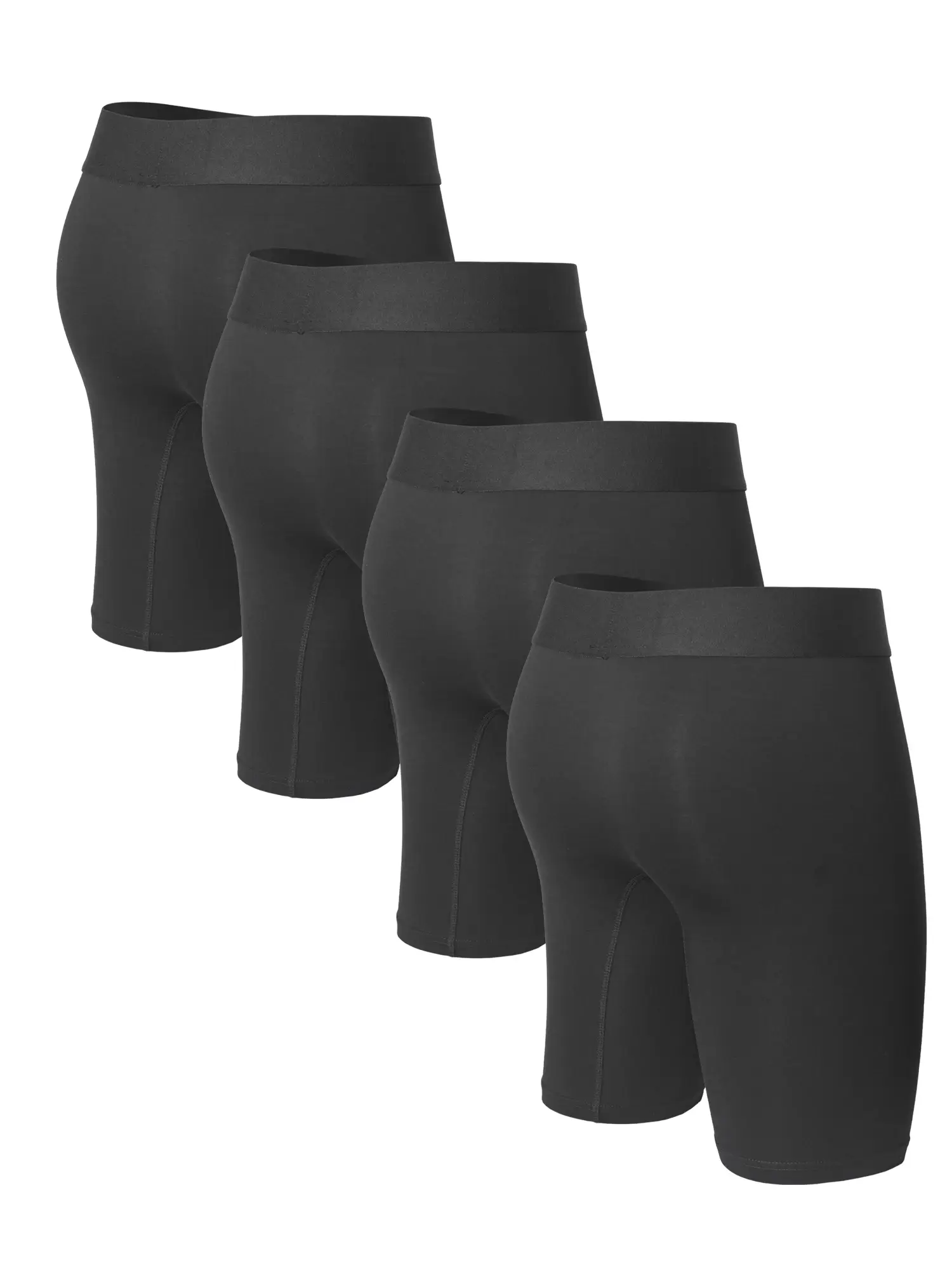 4pcs Men Modal Underwear With Opening Up Breathable Mens Boxershorts Men's Panties Underpants Boxers Brief — image 3