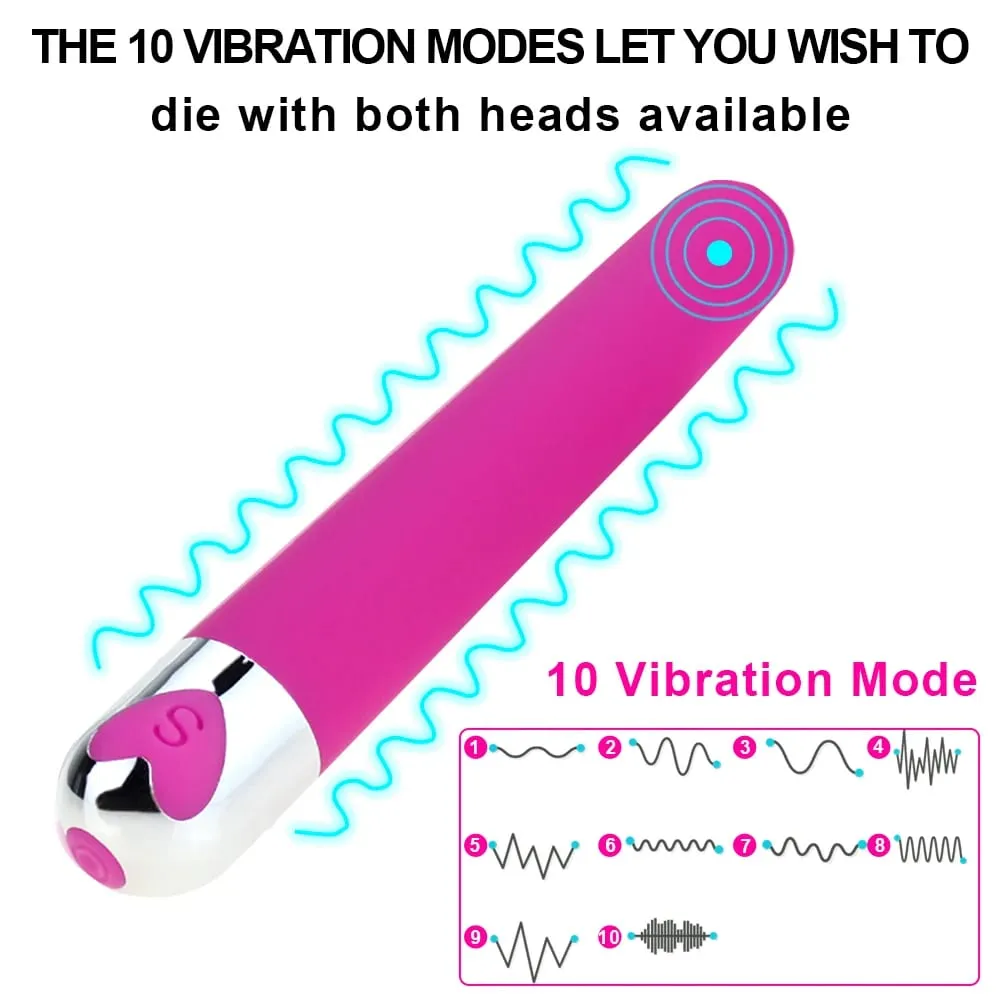 10 Speed Mini Bullet Vibrator for Women Rechargeable Wireless Vibrating Anal Bullet Clitoral Stimulator Dildo for Adult Sex Toys — image 2