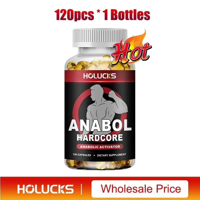 Anabol Hardcore Συμπλήρωμα Μυϊκής Ανάπτυξης για Άντρες Για Χτίσιμο Αδύνατο Πυκνό Υψηλής Απόδοσης Ενίσχυση Υποστήριξης Γενικής Υγείας — image 8