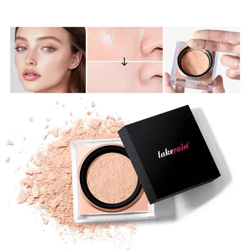 Foundation Stick & Loose Setting Powder Water-Resistant Longwear Full Coverage Oil-Control Beginner Makeup Set Christmas Gift