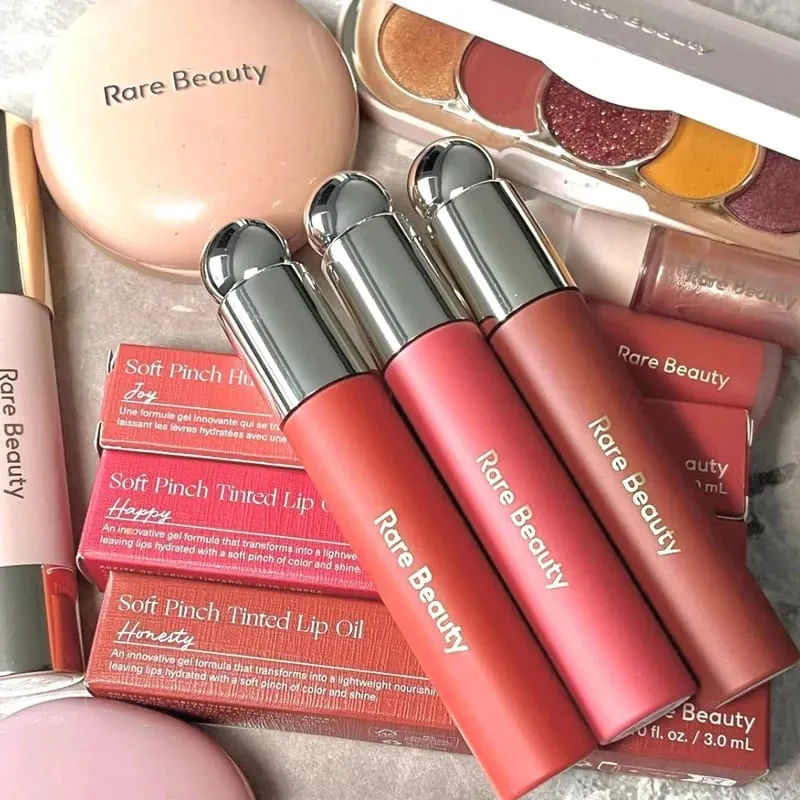 Rare Beauty Liquid Blush Μεταξένιο και Γλιστρά στην Ομαλή Φύση Μεγάλης διάρκειας Πλούτο Happy Hope Delight Stained Lipstick Gloss Μακιγιάζ