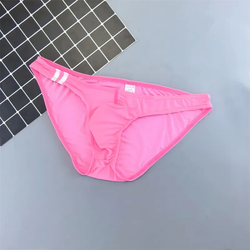 Mens Sexy Ice Silk Underwear Briefs Ultra Thin Seamless Panties Quick Dry Breathable Lingerie Male Comfortable Plus Size Panty — image 16