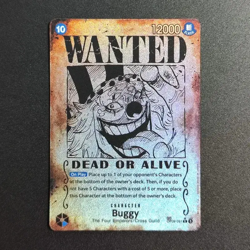 Proxy ONE PIECE CARD Luffy Shanks ACE Roger Teach Kaido כרטיס דמות מבוקש אומנות חלופית אוסף כרטיסי אנימה