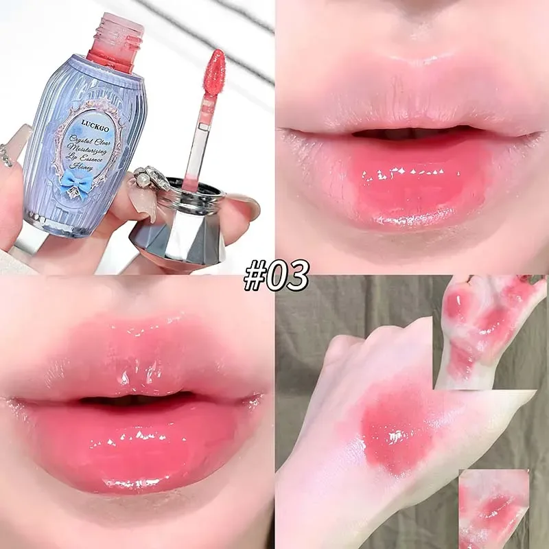 Σχήμα βάζου Water Light Lip Glaze Mirror Lipstick Lip Gloss Ενυδατικό Ενυδατικό Χρωματισμό Φθινοπωρινό χειμωνιάτικο κραγιόν μεγάλης διάρκειας
