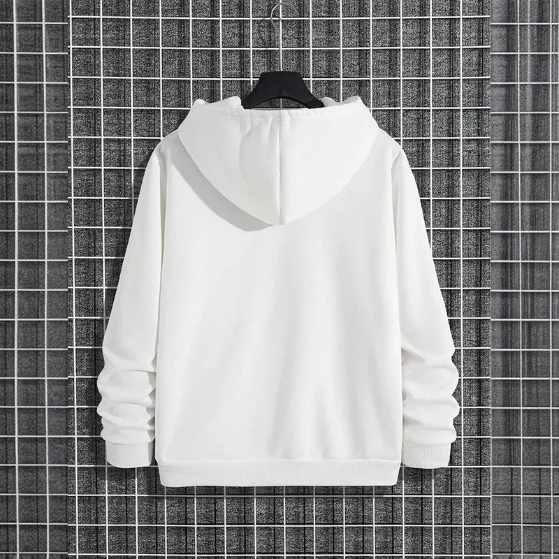 2025 New Arrival Men's Sweatshirt Urban Casual Fashion Hooded Long Sleeve Pullover Autumn Winter Daily Casual Sporty Warm Hoodie — image 10