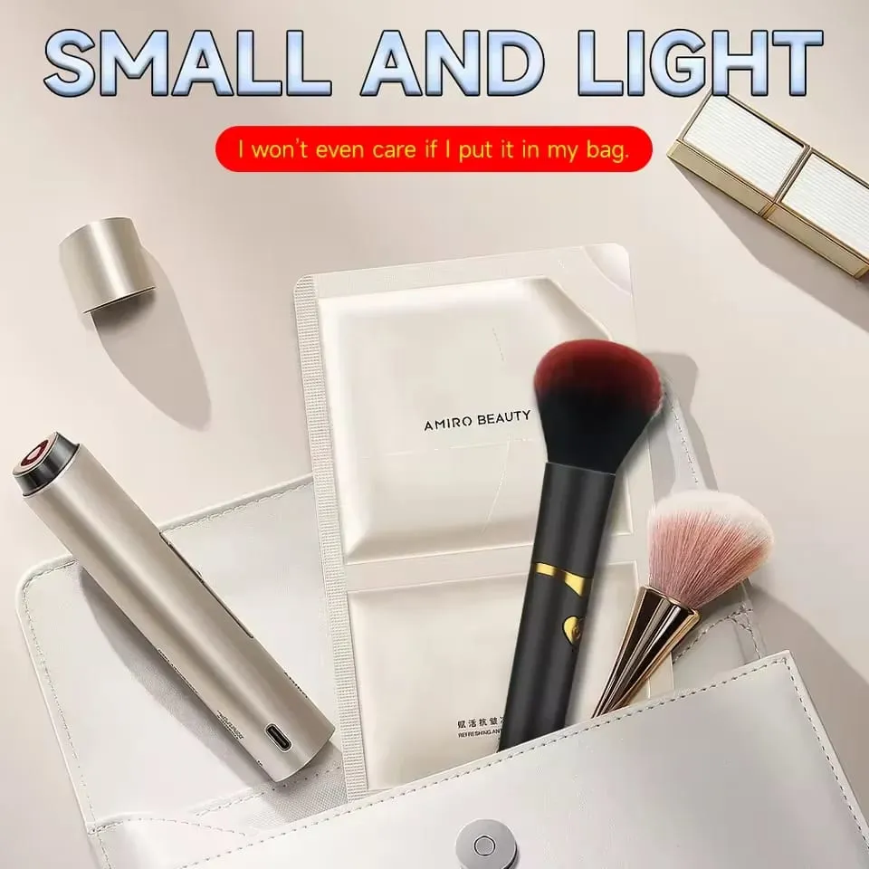 Vibrating Makeup Brush Massager Strong Shock Female Orgasm Clitoral Stimulator 7 Speed AV Wand Vibrator Adult Sex Toys for Women