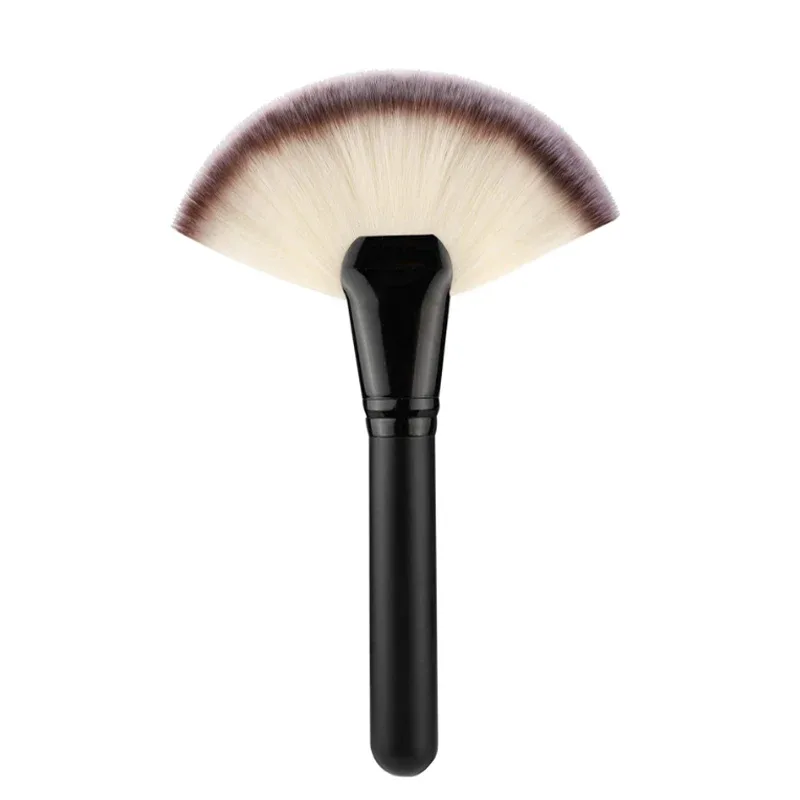 1 Buah Kuas Makeup Kipas Besar Bedak Wajah Foundation Perona Pipi Concealer Kuas Kabuki Alat Kosmetik Pincel Maquiagem