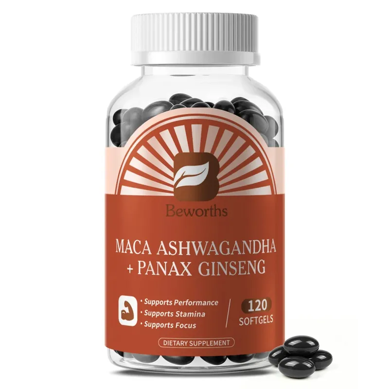 Best Maca Capsules for Men Health with Red Yellow and Black Maca — image 1
