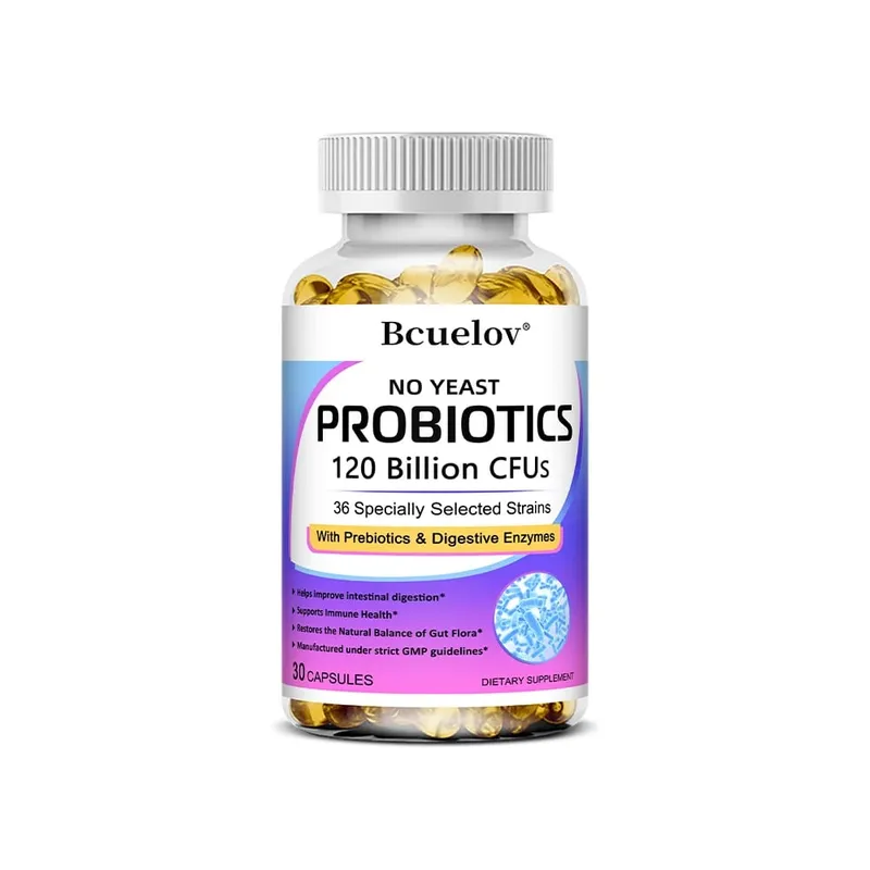 Premium Probiotics with Prebiotics and Digestive Enzymes To Aid Digestion and Boost The Immune System - 120 Capsules