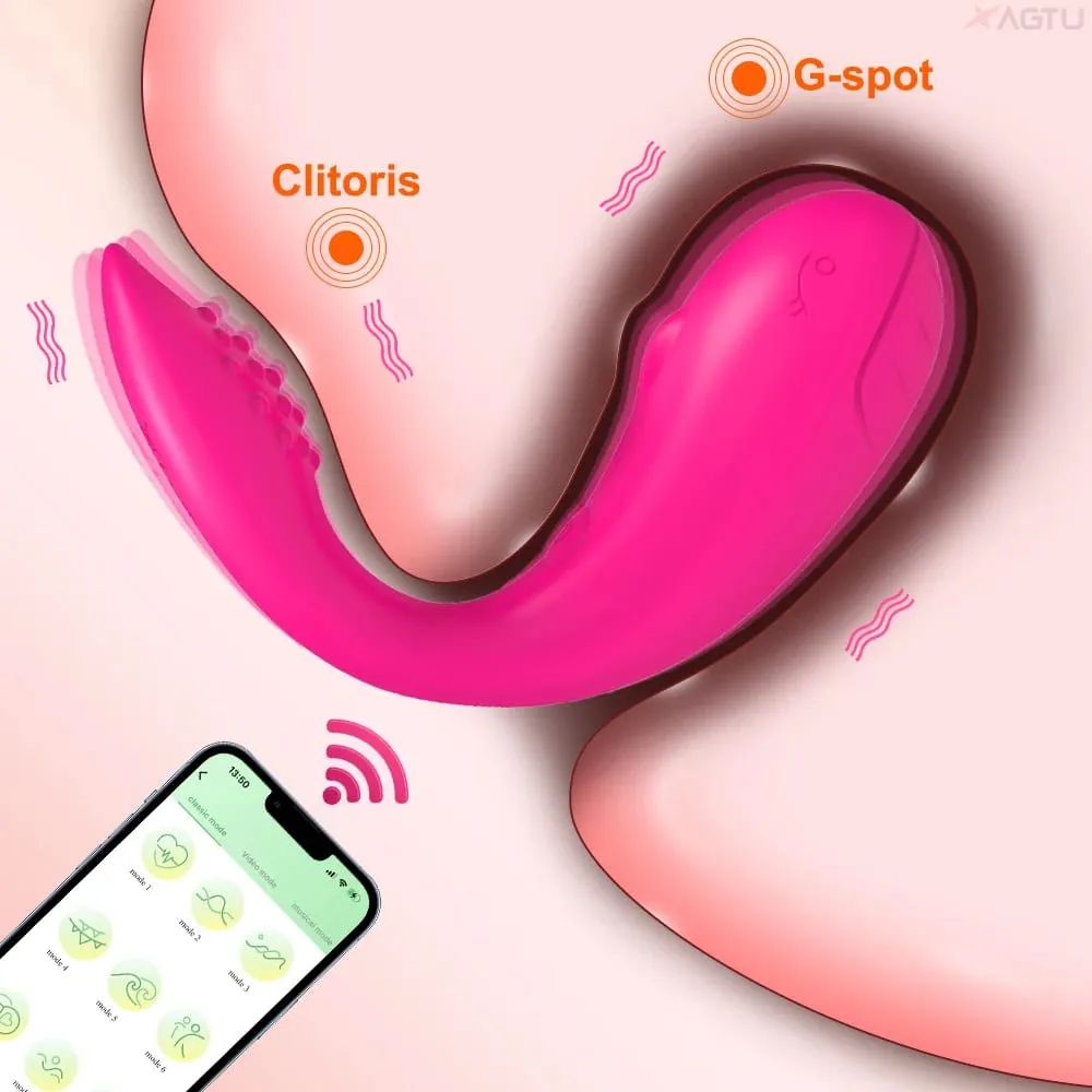 APP Control Vibrating Love Egg for Women Wearable Panties Vibrator Vagina Clitoris Stimulator Interaction Sex Toy for Couples — image 2