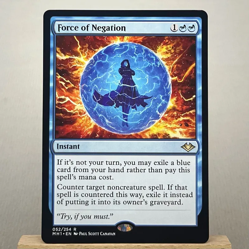CC1 C19 MH1 FAR M21 HOLO12-Ⅰ02 TCG Proxy Cards Sylvan Library Ugin the Spirit Dragon Force of Negation Elesh Norn
