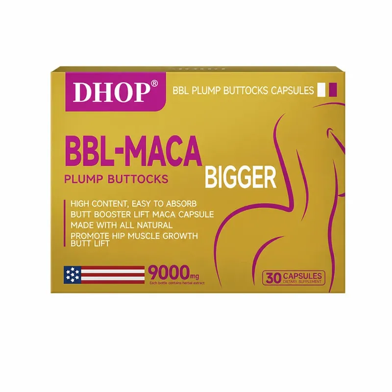 קפסולות עכוז שמנמן עם קריאטין Pueraria Mirifica וקולגן פפטיד דגי ים עמוק קל ספיגה 30 כמוסות