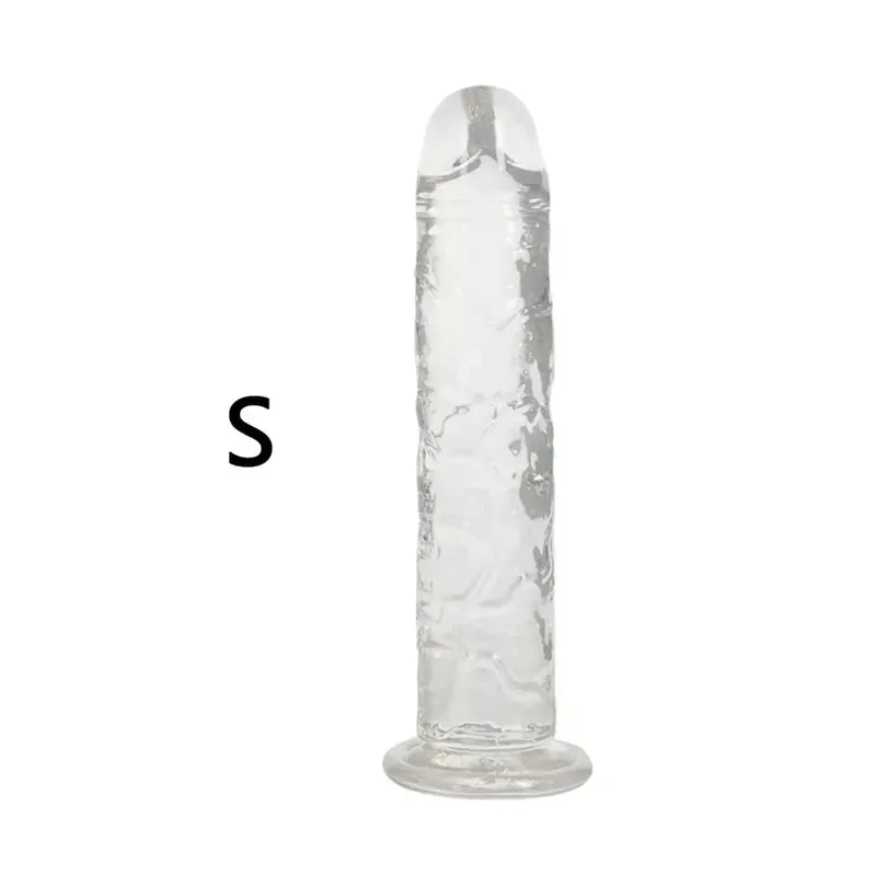 KWD Erotic Soft Jelly Dildo Anal Butt Plug Realistic Strong Suction Cup Adult Toys G-spot Orgasm Big Penis Sex Toys For Woman