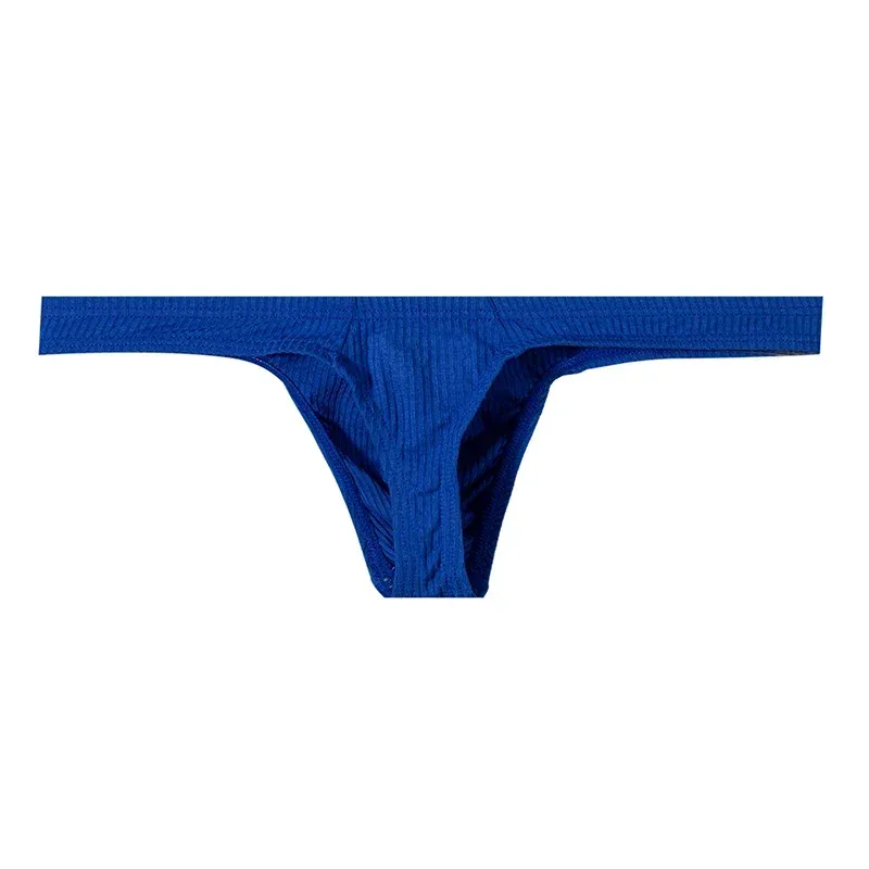 Cotton Men's Big Pouch Thong Panties Men Cotton Sports Running Underwear Comfortable Seamless Male G-string Briefs — image 6