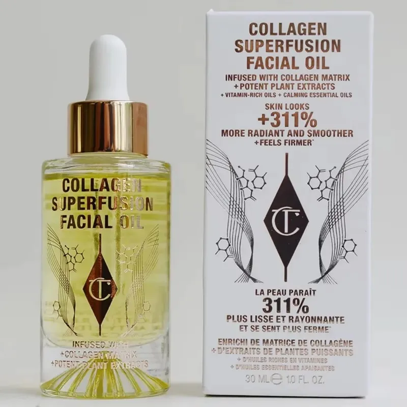 Charlotte Tilbury 30ml Collagen Superfusion Facial Oil Facial Skincare SKIN Looks More Radiant Smoother Feels Firmer Makeup Gift — image 6