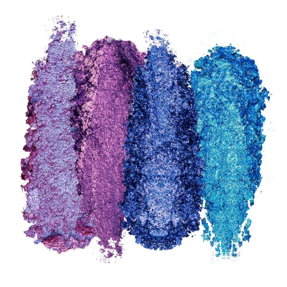 4 Colors Vegan Chameleon Eyeshadow Palette Private Label Makeup Wholesale Custom Logo Color Shift Eye Shadow