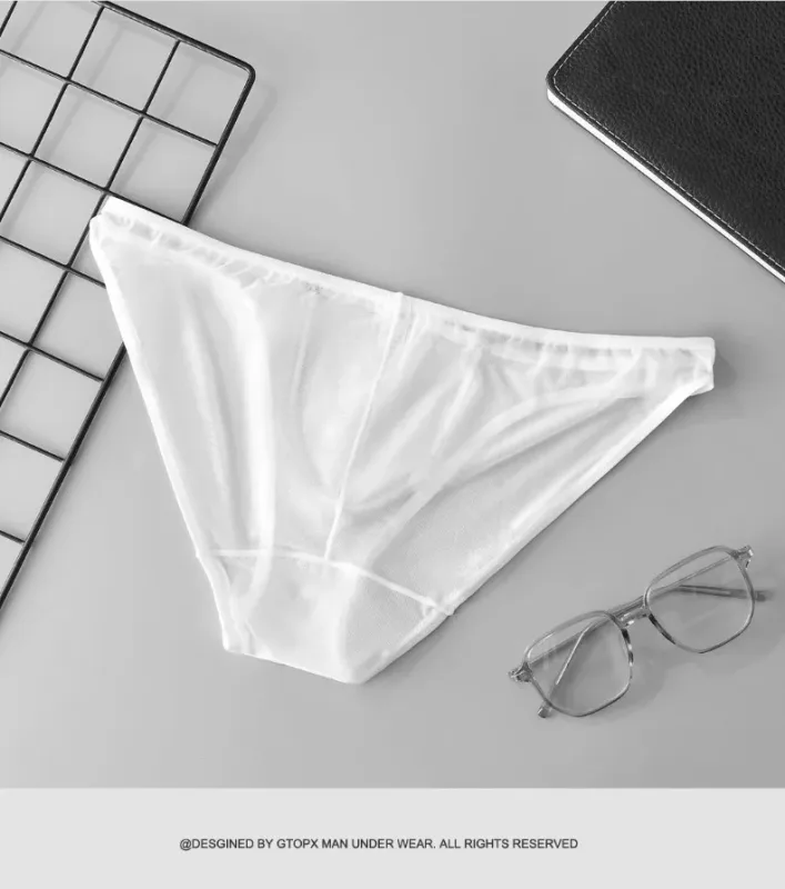 MAN Men Underwear Sexy Low Rise Briefs Tangas Sexis De Hombre Breathable Men Underwear Brief 2-Pack — image 13