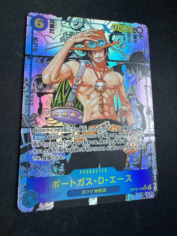 ONE PIECE Roronoa Zoro Monkey D. Luffy DIY Homemade Collection Card English Japanese Version Toys Christmas Birthday Gift — image 19