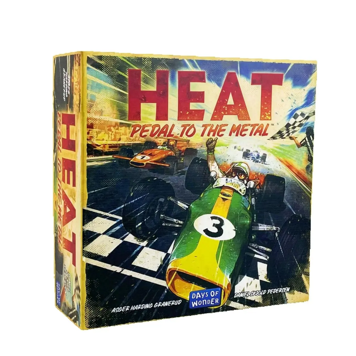 "HEAT: Full Throttle" — Ένα επιτραπέζιο παιχνίδι καρτών αγώνων αγώνων αγγλικής γλώσσας με γρήγορο ρυθμό αδρεναλίνης για 1 έως 6 παίκτες