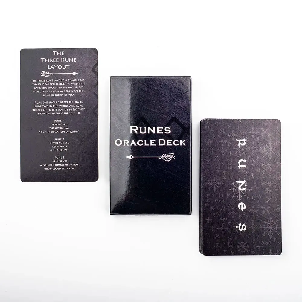 Tarot Runes Oracle Deck 26 Cards 10*6,3cm Επιτραπέζιο παιχνίδι για Life Lighting and Transformation — image 5