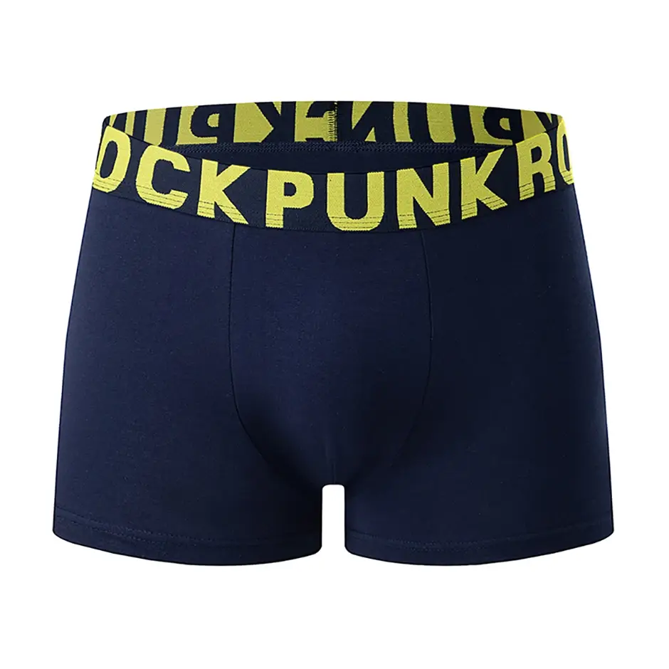 4/10 Piece Set Of Multi-color Men's Underwear Comfortable And Soft Cotton Flat Angle Pants Elastic Waist Sports Base Shorts