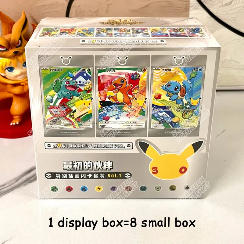 פוקימון מקורי חדש TCG Stellar Glass 17.0 Charizard & Gengar Simplified סינית לאספנות אוסף תחביבים